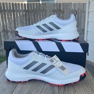 Adidas Tech Response SL 3 Golf Shoes Mens 11.5 White Spikeless GV6894 NEW